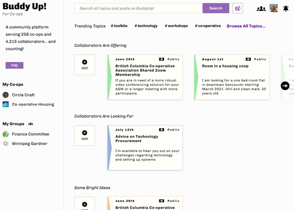 Community Board Concept